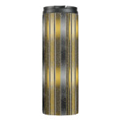 ブラック金ゴールドクリスマスファラパターン#27 ID1009 タンブラー (裏面)