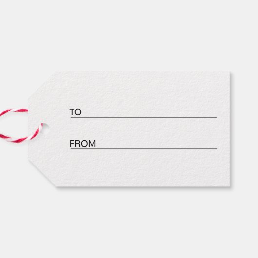 ブラック金ゴールドクリスマス ギフトタグ (裏面横)