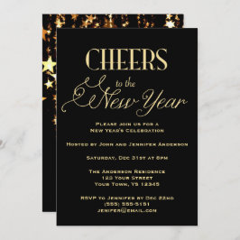 ブラック金ゴールドグラマー大晦日パーティー 招待状