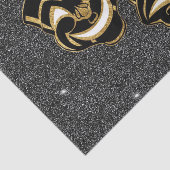 ブラック金ゴールドグリッター喜劇と悲劇シアター 薄葉紙 (詳細)