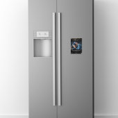 ブラック金ゴールドグリッター感謝してい写真you magnet