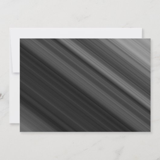 ブラック金ゴールドグリッター&ハイヒール60誕生日 招待状 (裏面)