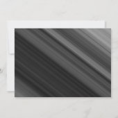 ブラック金ゴールドグリッター&ハイヒール70誕生日 招待状 (裏面)