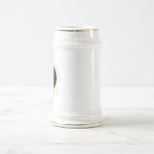 ブラック金ゴールドグロムスマンビールスタインギフト ビールジョッキ (中央)