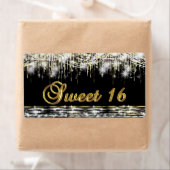 ブラック金ゴールドスイート16ウォーターボトルラベル ラベル (インサイチュ)