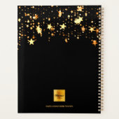 ブラック金ゴールドスターサロンアポイントメント事業 プランナー手帳 (裏面)