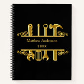 ブラック金ゴールドツールのホーム修理事業 ノートブック (正面)