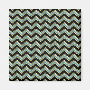 ブラック金ゴールドティール(緑がかった色)ZigZag マグネット