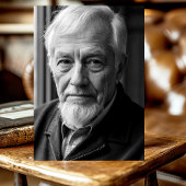 ブラック金ゴールドバルーン写真90th誕生日パーティー 招待状