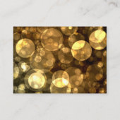 ブラック金ゴールドバーバルミツワー披露宴テーブルカード プレイスカード (裏面)