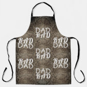 ブラック金ゴールドフェスティバル |素晴らしいパパ |父の日のエプロン エプロン (正面)