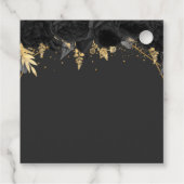 ブラック金ゴールドフローラ蝶キンセアニェラ フェイバータグ (裏面)