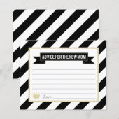 ブラック金ゴールドプリンスアドバイスfor the New Mom (正面/裏面)