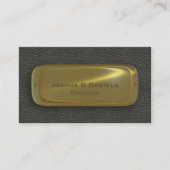 ブラック金ゴールドプロフェッショナルコンサルタントの名刺 名刺 (正面)
