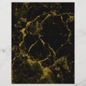ブラック金ゴールドマーブルクラフトスクラップブック紙 (裏面)
