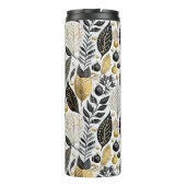 ブラック金ゴールドメリークリスマスパターン#21 ID1009 タンブラー (裏面)