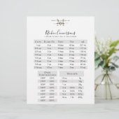 ブラック金ゴールドモノグラムレシピキッチンコンバージョン (スタンド正面)