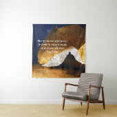 ブラック金ゴールドヨガ瞑想インストラクター霊気マスター タペストリー (インサイチュ)