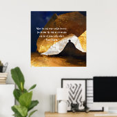 ブラック金ゴールドヨガ瞑想インストラクター霊気マスター ポスター (ホームオフィス)