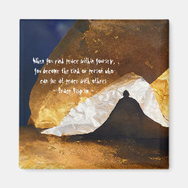 ブラック金ゴールドヨガ瞑想インストラクター霊気マスター マグネット