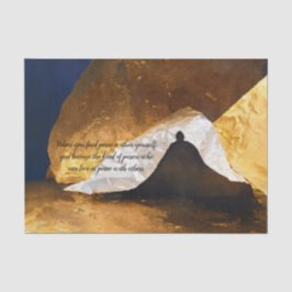 ブラック金ゴールドヨガ瞑想インストラクター霊気マスター 薄葉紙