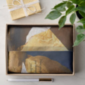 ブラック金ゴールドヨガ瞑想インストラクター霊気マスター 薄葉紙 (ギフト)