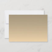 ブラック金ゴールドリハーサルディナー 招待状 (裏面)