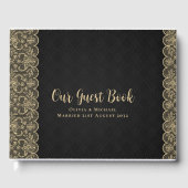 ブラック金ゴールドレース ゲストブック (正面)