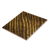 ブラック金ゴールドヴィンテージアールデコトレンディーコレクション タイル (側面)