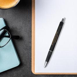 ブラック金ゴールド事業名Webサイト ボールペン