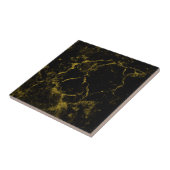 ブラック金ゴールド大理石スタイル タイル (側面)