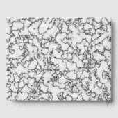 ブラック金ゴールド大理石葬式ゲストブック ゲストブック (裏面)