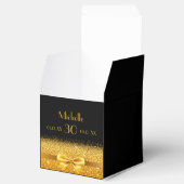 ブラック金ゴールド感謝していお前の誕生日パーティー フェイバーボックス (オープン)