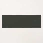 ブラック金ゴールド抽象芸術大理石モノグラム ヨガマット (裏面(横))