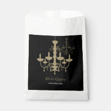 ブラック金ゴールド結婚シャンデリア