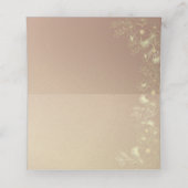 ブラック金ゴールド結婚座席表 プレイスカード (内部開封)