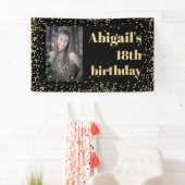 ブラック金ゴールド18th Birthday Party写真 横断幕 (インサイチュ)