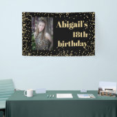 ブラック金ゴールド18th Birthday Party写真 横断幕 (トレードショー)