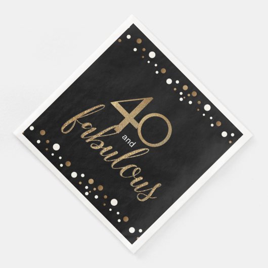 ブラック金ゴールド40歳と素晴らしい40歳の誕生日 (コーナー)