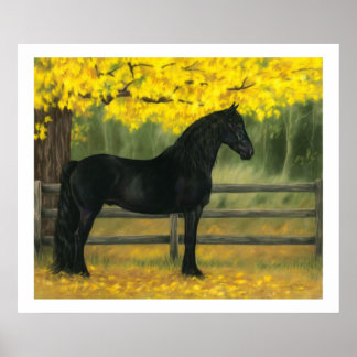 ブラック金ゴールド-プリント ポスター