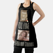 ブラック金ゴールドBBQの受賞者の写真 エプロン (インサイチュ)