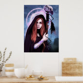 ブラック魔法の女性ポスター ポスター (キッチン)