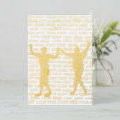 ブラック魔法ホリホックバイイェシャダンドンウッドウォールアー 箔シーズンカード (立ち正面)