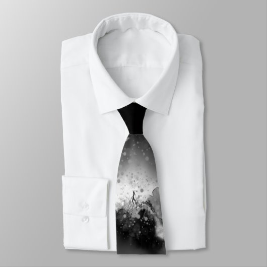 ブラック魔法女性 ネクタイ (タイ)