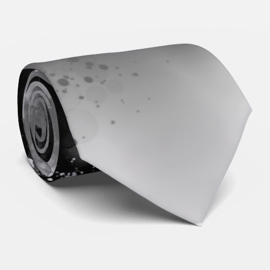 ブラック魔法女性 ネクタイ (ロール)