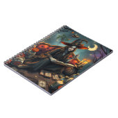 ブラック魔法魔女 ノートブック (左側)