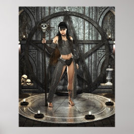 ブラック魔法魔女 ポスター