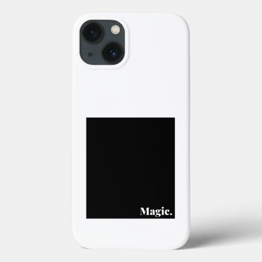 ブラック魔法 Case-Mate iPhoneケース (裏面)