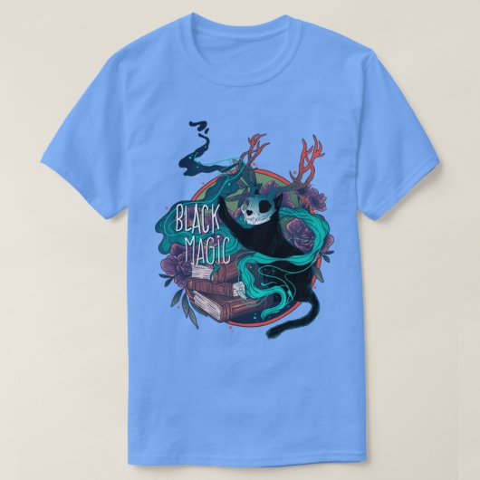 ブラック魔法 Tシャツ (デザイン正面)