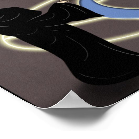 ブラック魔法SEO ポスター (角)